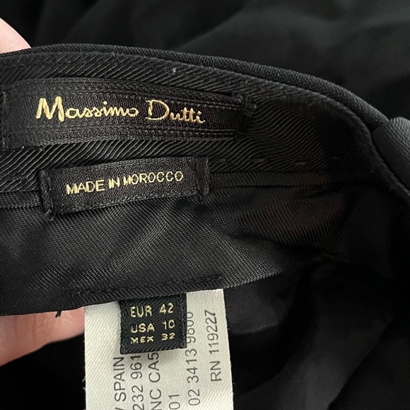 Massimo Dutti Semi Pleated Trousers - Picture 9 of 10